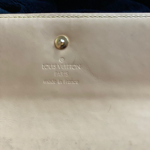 White Monogram Multi Color Wallet - Picture 3 of 3